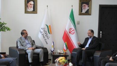 توسعه اقتصاد دریا محور با تقویت همکاریهای بخش دولتی و خصوصی؛ دیدار مدیرعامل شركت كشتیرانی دریای خزر با مدیرعامل سازمان منطقه آزاد انزلی