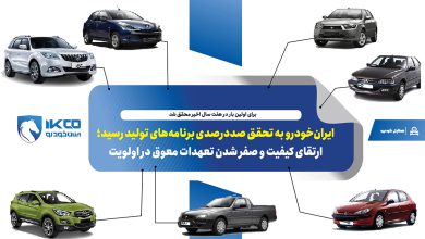 به گزارش فرصت رسانه به نقل از ایکوپرس- این موضوع که تا تاریخ یازدهم آذرماه تمامی برنامه تولید سالانه ایران‌خودرو به طور کامل محقق شده، نشان‌دهنده بهبود چشم‌گیر در شرایط تامین قطعات، فرایند تولید و مدیریت به‌موقع منابع در این شرکت است.